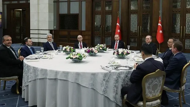 Cumhurbaşkanı Erdoğan, Yüksek Mahkeme Başkanlarıyla yemekte bir araya geldi