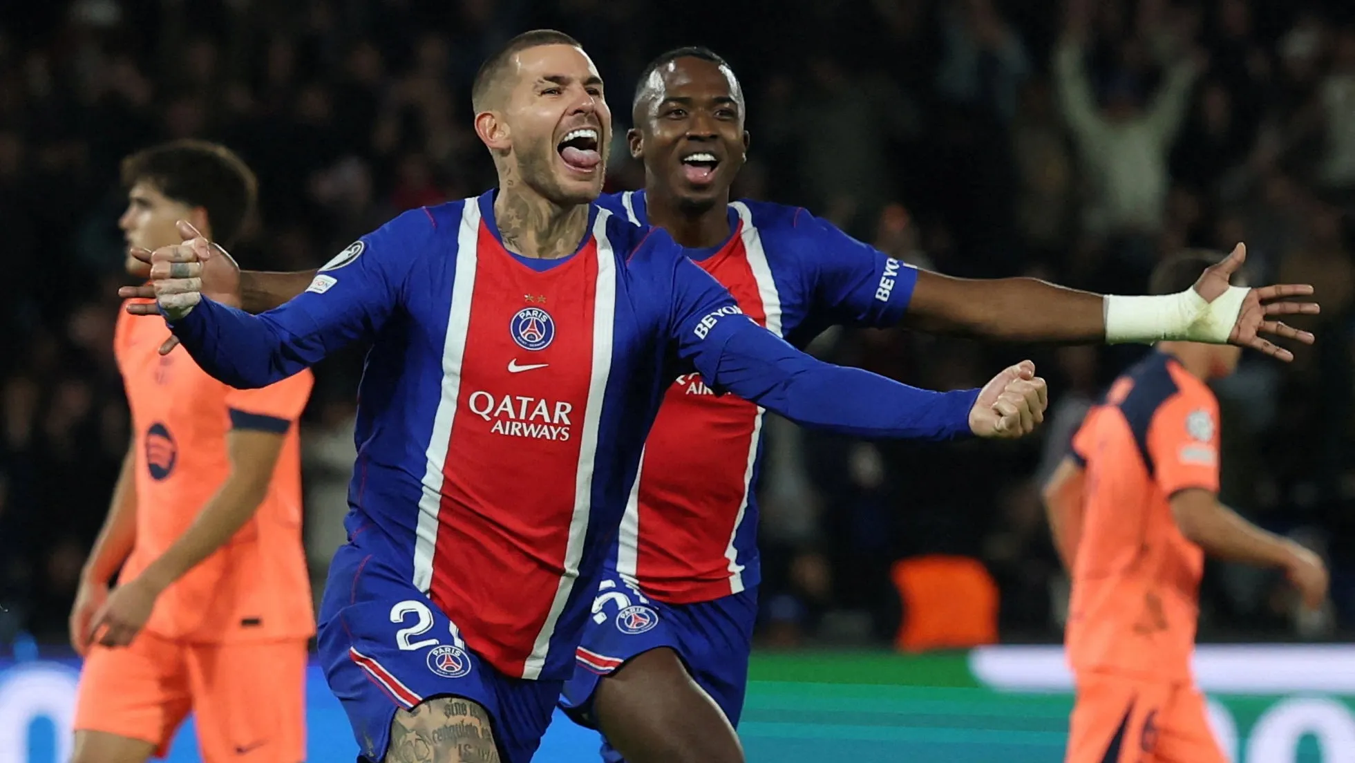 Devler Ligi'nde gol yağmuru. Barça'nın serisini PSG bitirdi