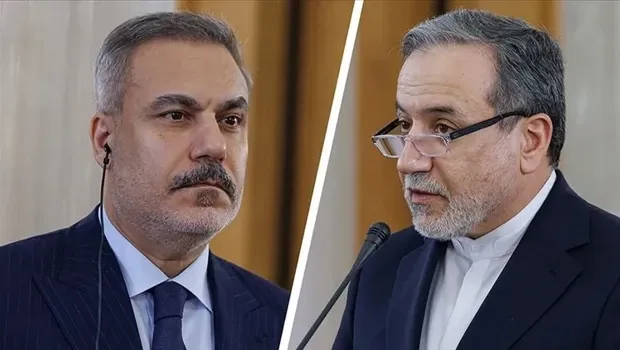 Dışişleri Bakanı Hakan Fidan, İranlı mevkidaşı Arakçi ile görüştü