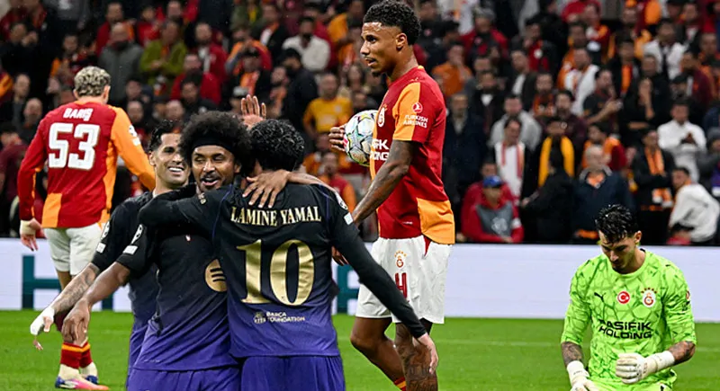 Galatasaray-Barcelona maçı sonrası dış basında flaş manşet!