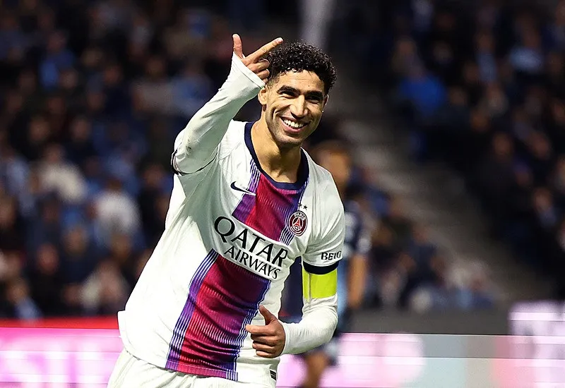 Hakimi hat-trick yaptı PSG kazandı!