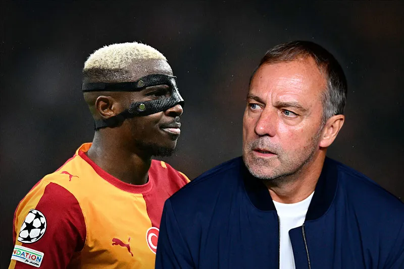 Hansi Flick'ten Osimhen kararı! Galatasaray maçı sonrası...