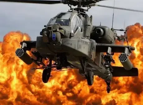 Husiler flaş iddia: Suudi Arabistan'a ait Apache tipi helikopter düşürüldü