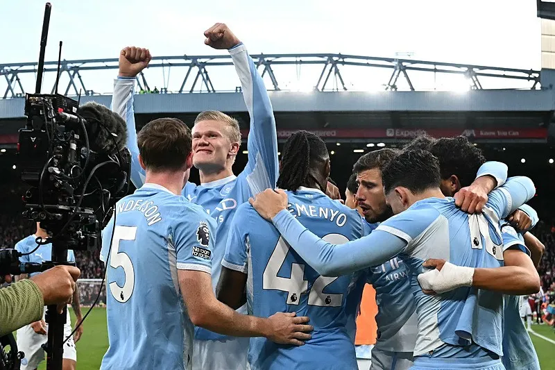 Manchester City'den Liverpool'a ağır darbe! Anfield Road'da 3 puan 3 golle geldi