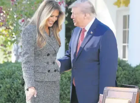 Melania Trump eliyle ateşkes!