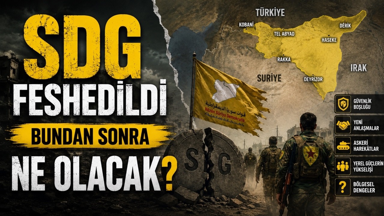 SDG Feshedildi: Suriye'de Dengeler Değişiyor! Kürtler İçin Yeni Dönem Başlıyor
