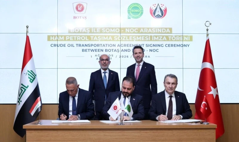 Türkiye ile Irak Arasında Ham Petrol Boru Hattı İçin Bir Yıllık Anlaşma İmzalandı
